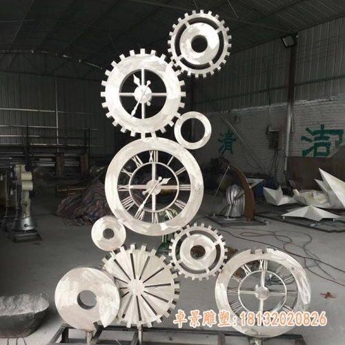不锈钢齿轮雕塑 鹰潭不锈钢雕塑齿轮加工厂